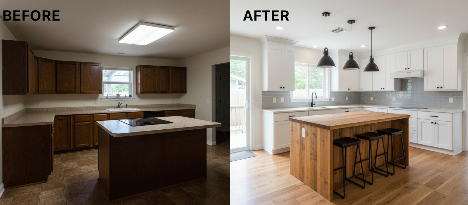 Transform Your Kitchen for Under $30k with Modern Cabinets