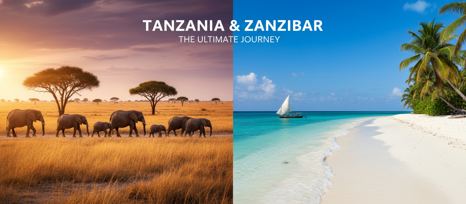 Tanzania & Zanzibar: The Ultimate Safari and Beach Journey