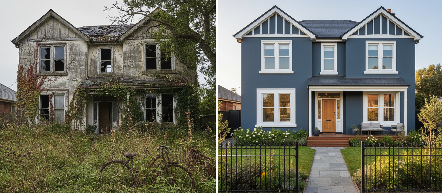 Abandoned house opportunity