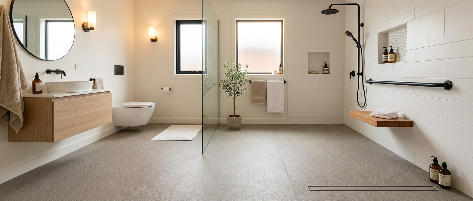 Bathroom Safety Flooring
