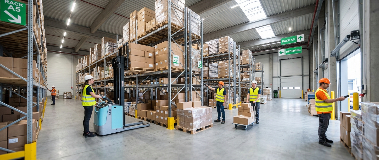 Warehouse worker in Luxembourg