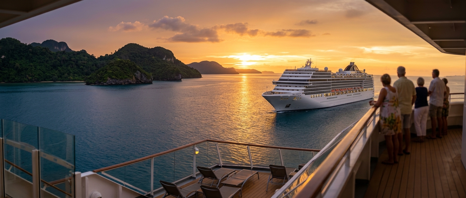 12-Night Cruise from Australia to Thailand