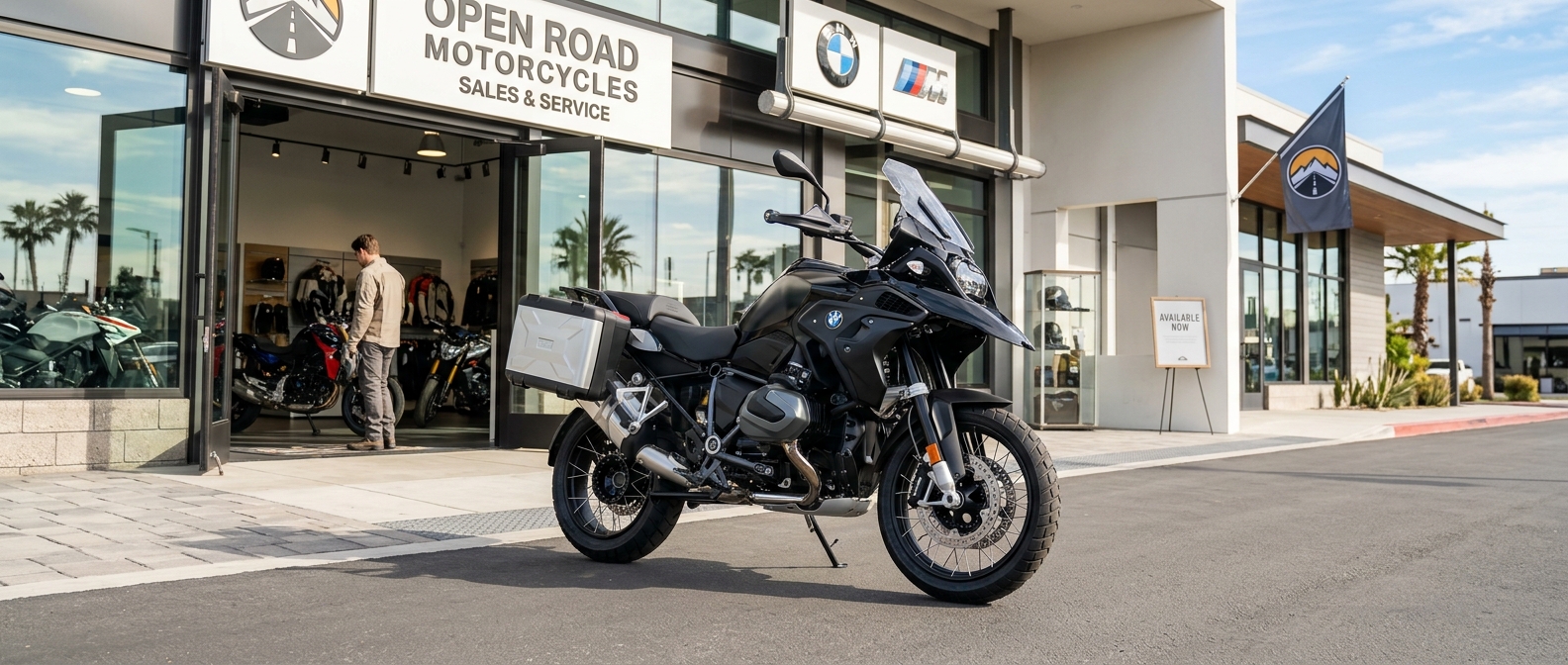 Rent-to-own motorcycle