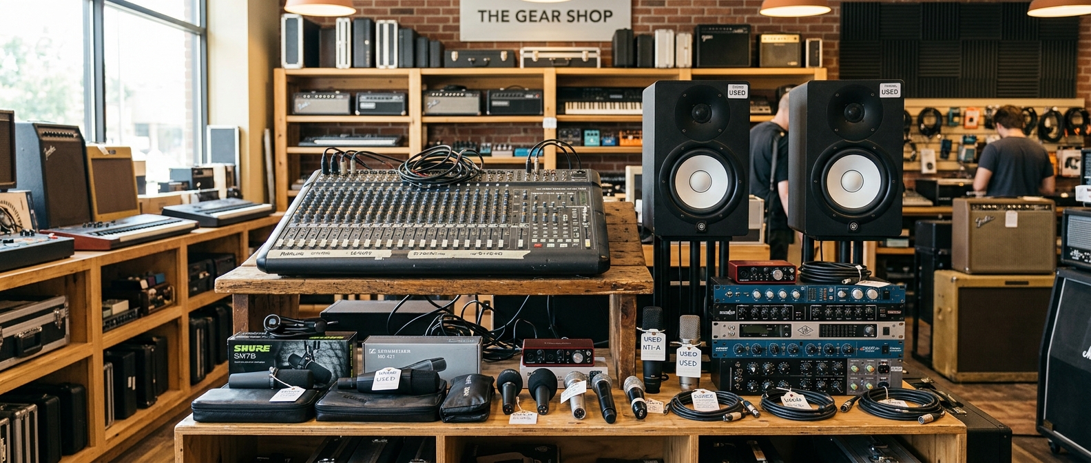 Used sound equipment