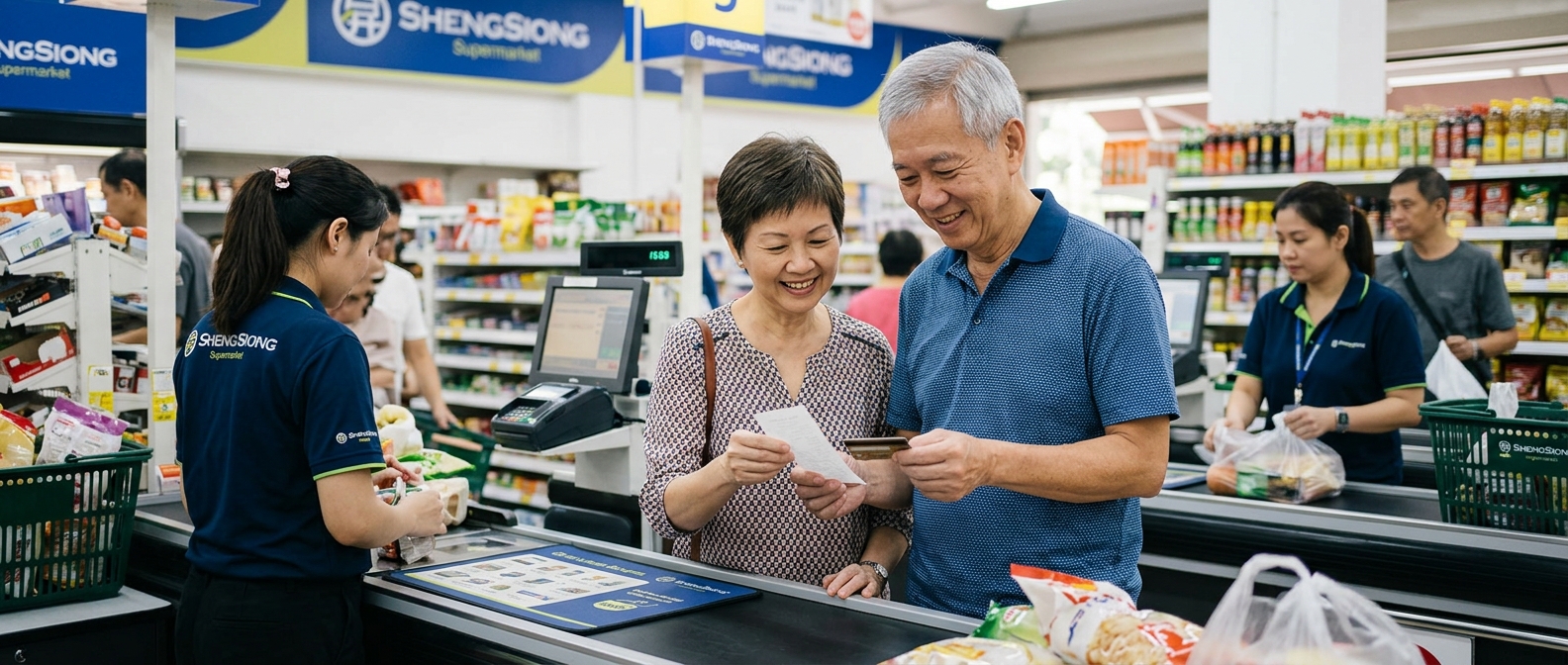 Sheng Siong Credit Card For Older Members