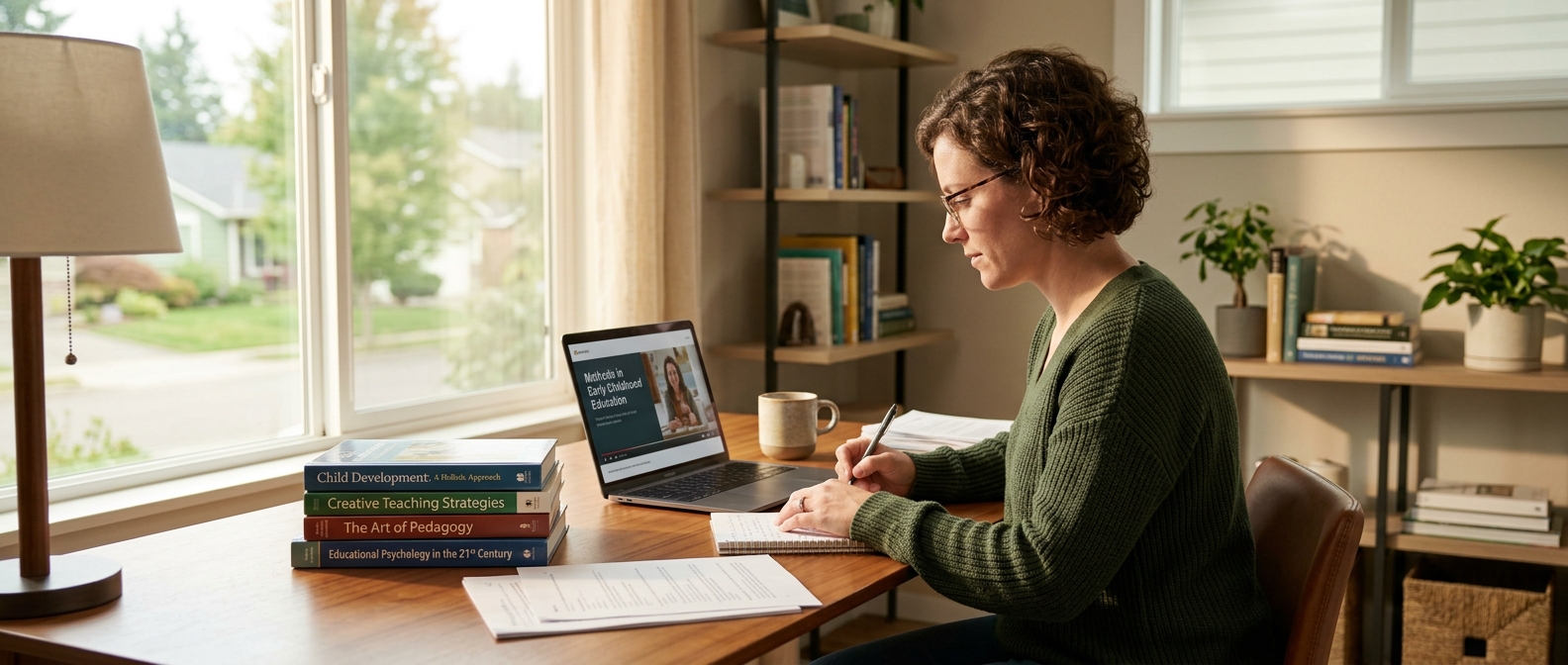 Accelerated online pedagogy program