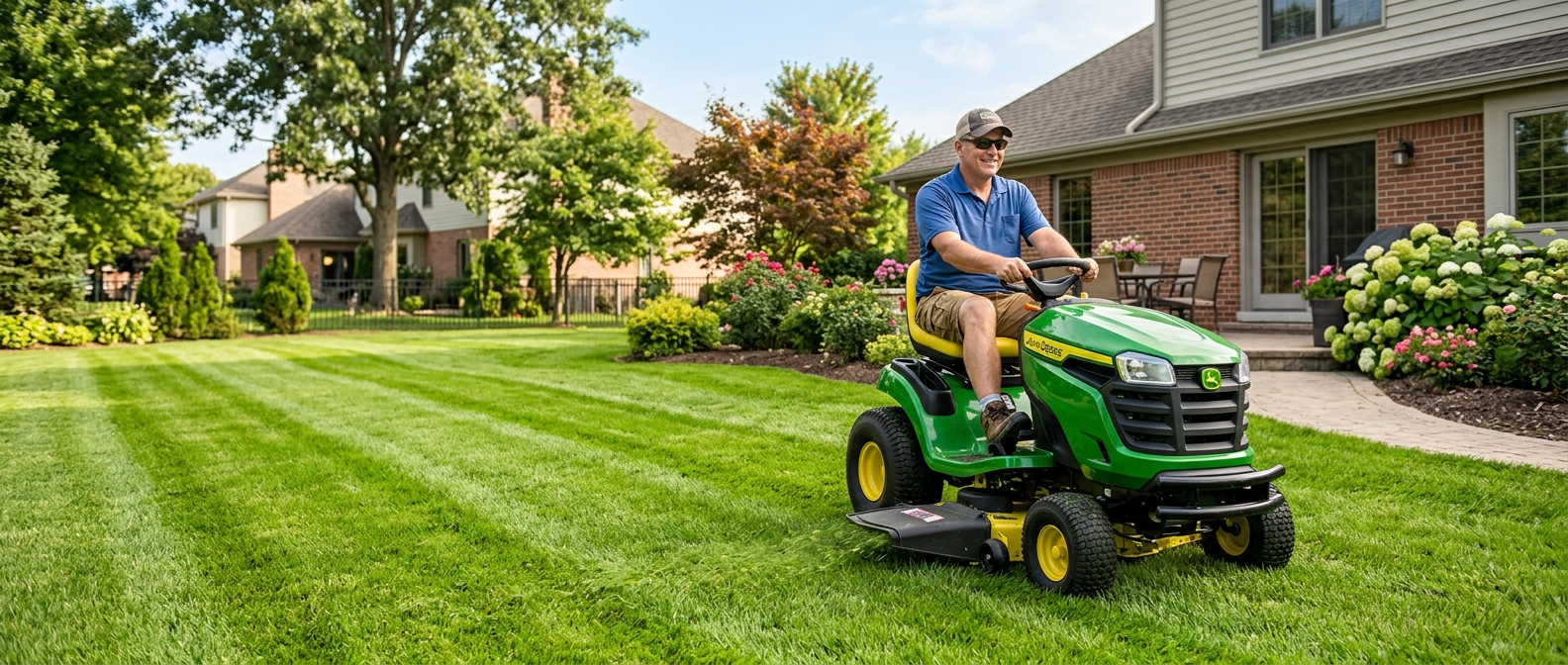 Rent-to-own lawn mowers