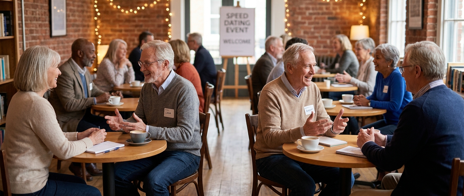 Speed dating for older adults