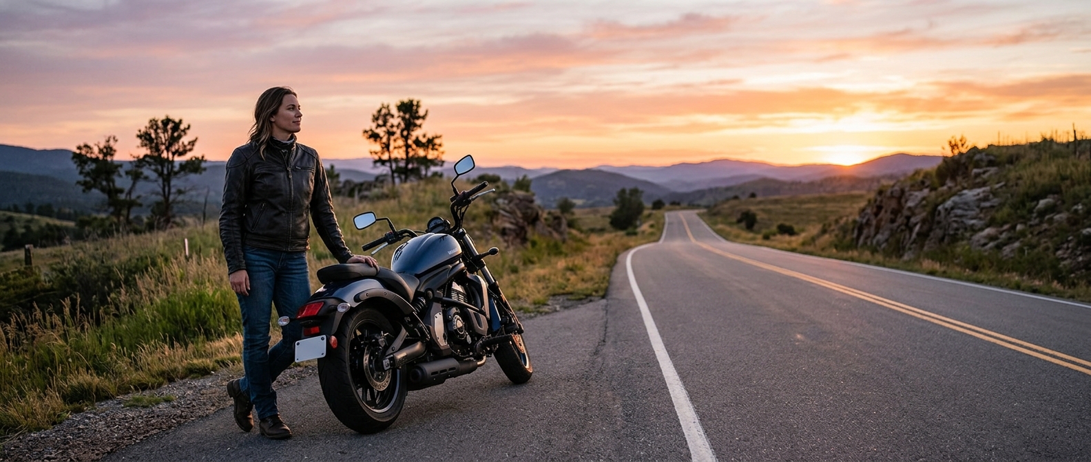 Rent-to-own motorcycle