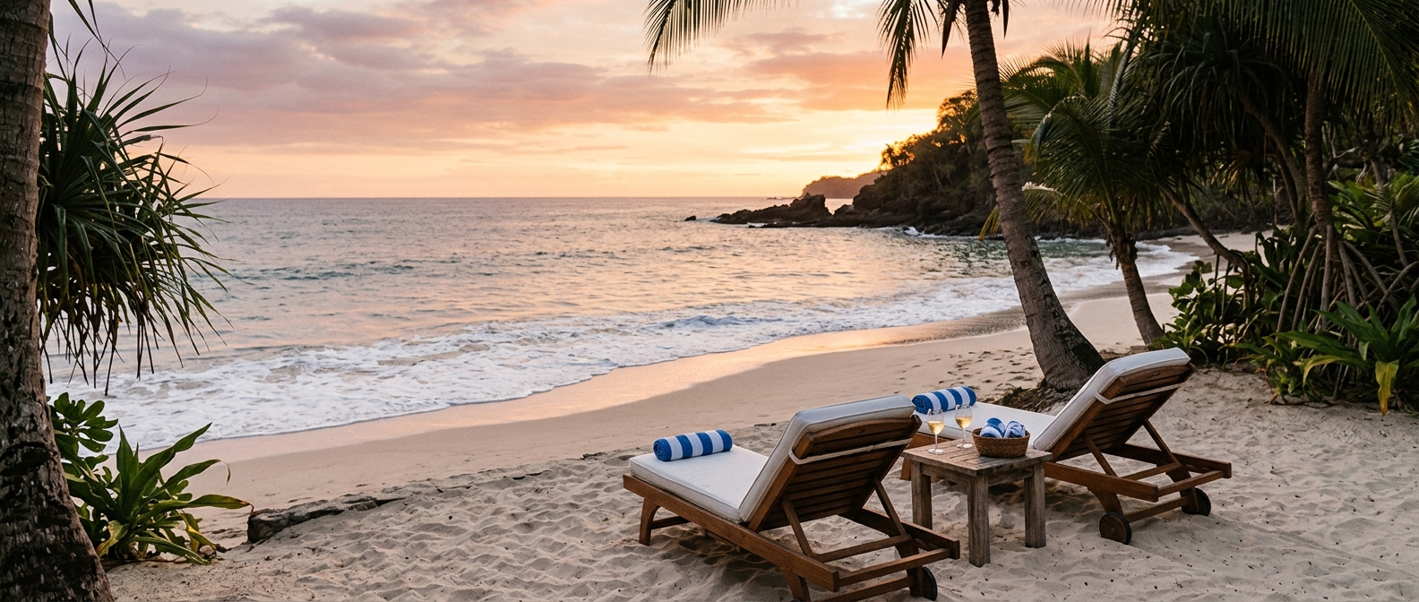 Adults-only beach escape