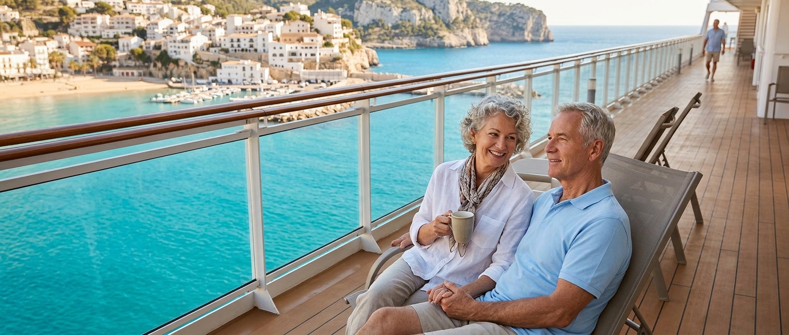 14-day Mediterranean cruise for travelers over 55