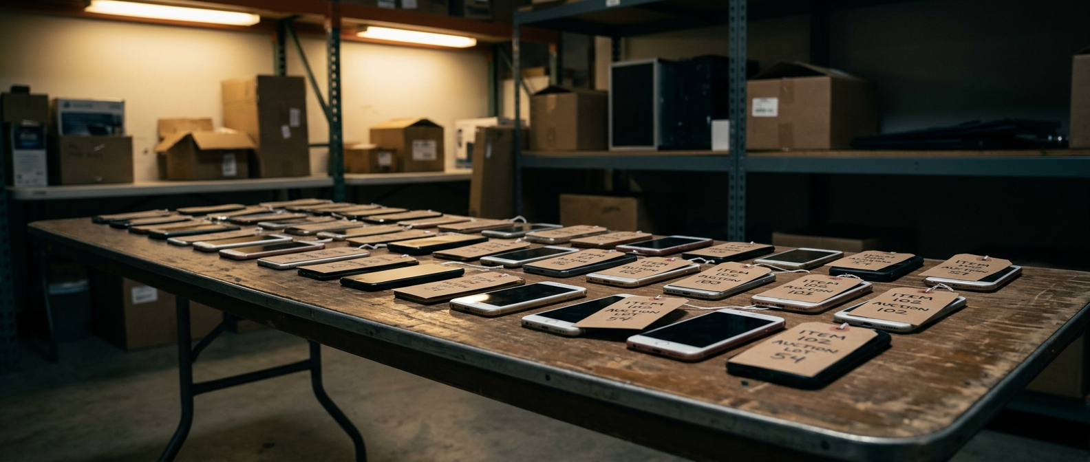 Police Impound Smartphones Auction
