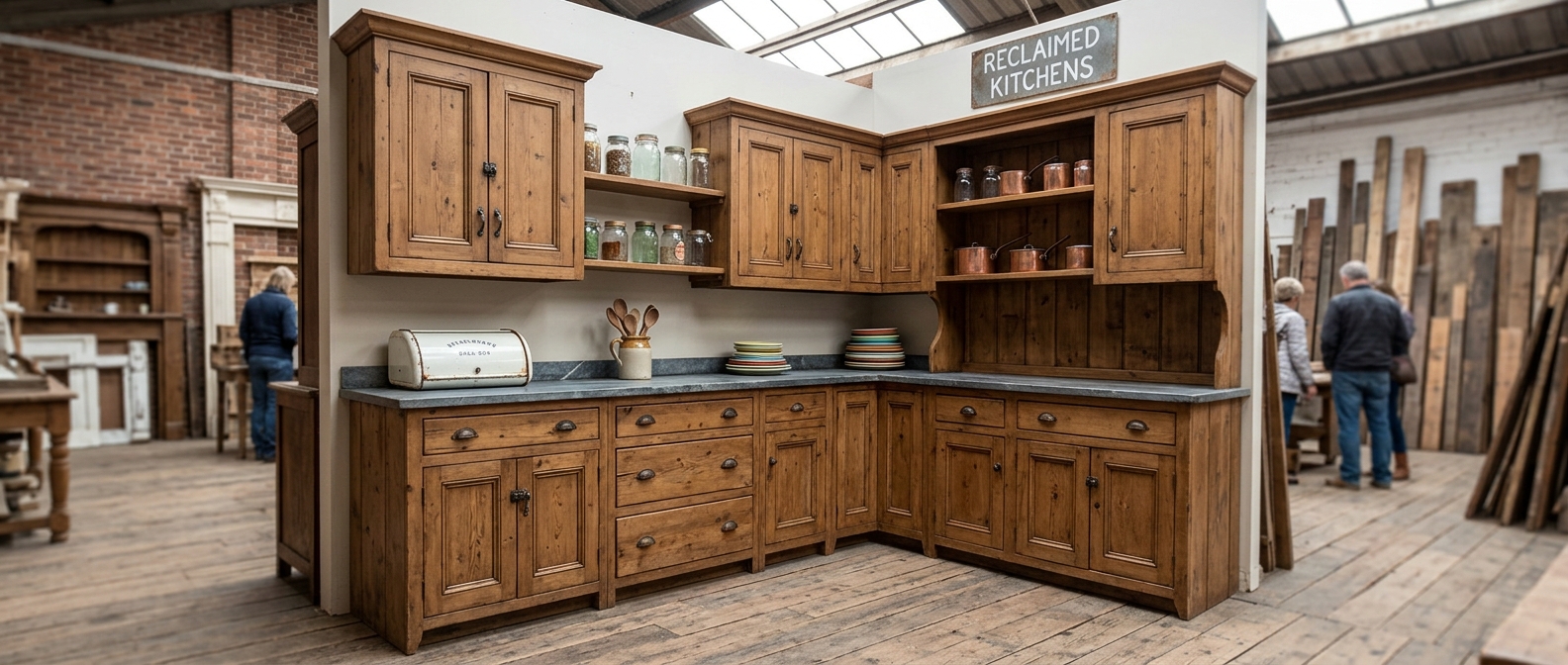 Second-hand kitchen cabinets