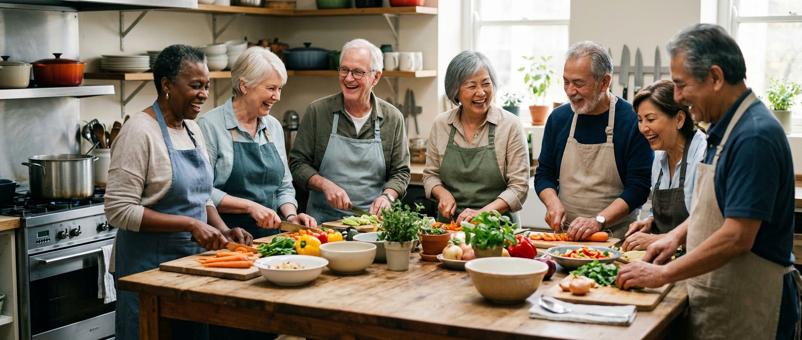 Cooking Classes for Adults 50+
