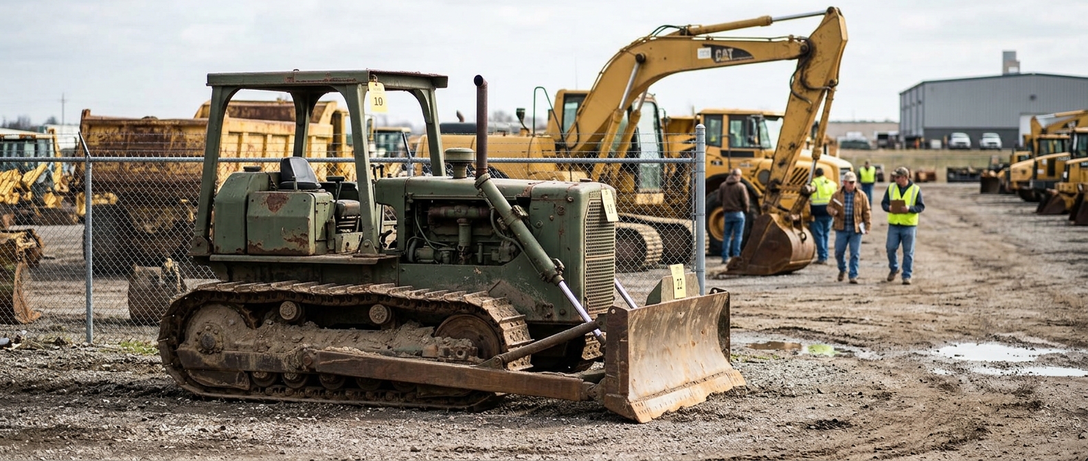 Military surplus construction equipment