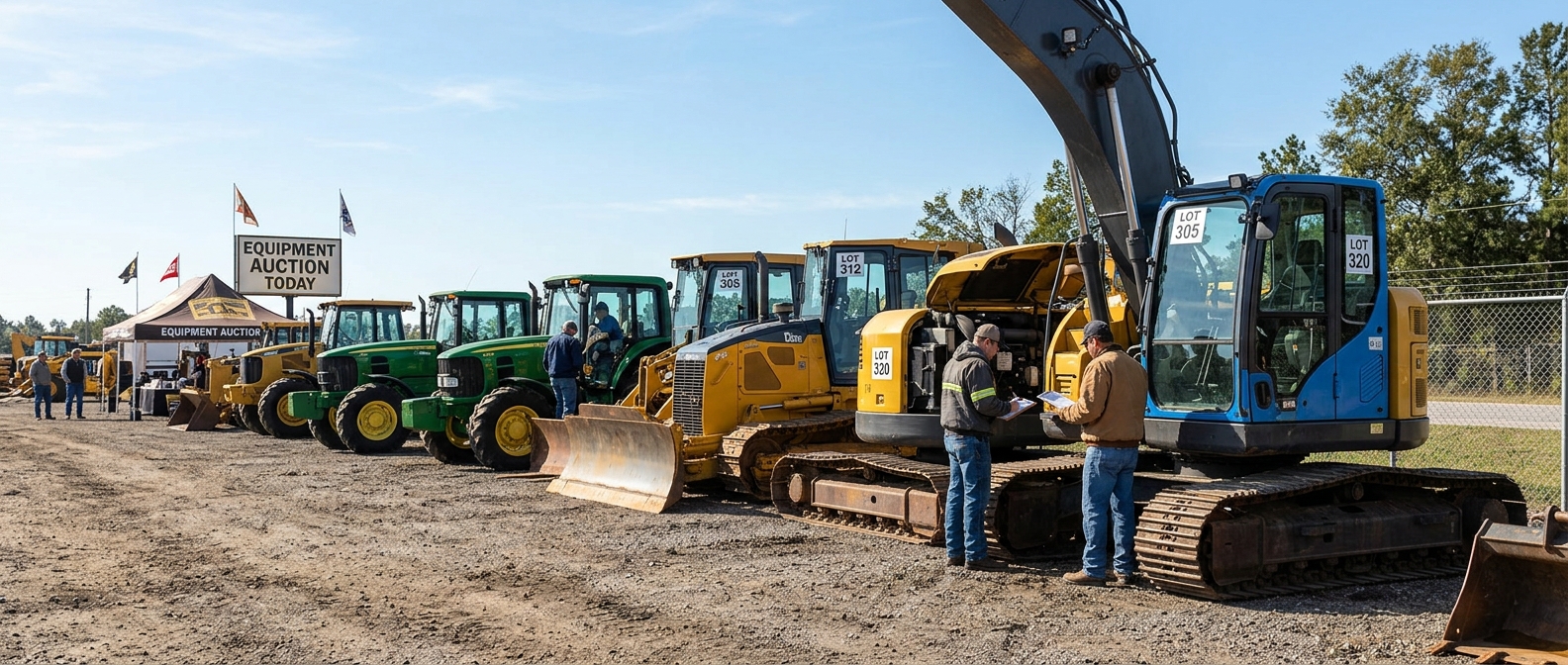 Seized Machinery Auctions: How to Find Hidden Deals Near You