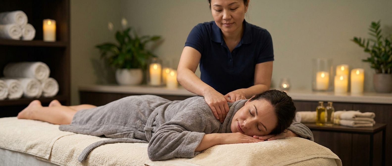 Massage therapy for relaxation and wellness