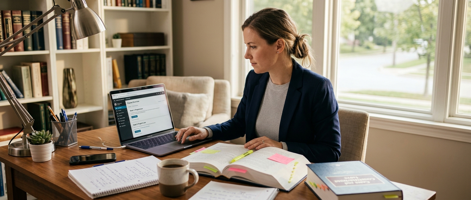 Saturday law degree with government aid