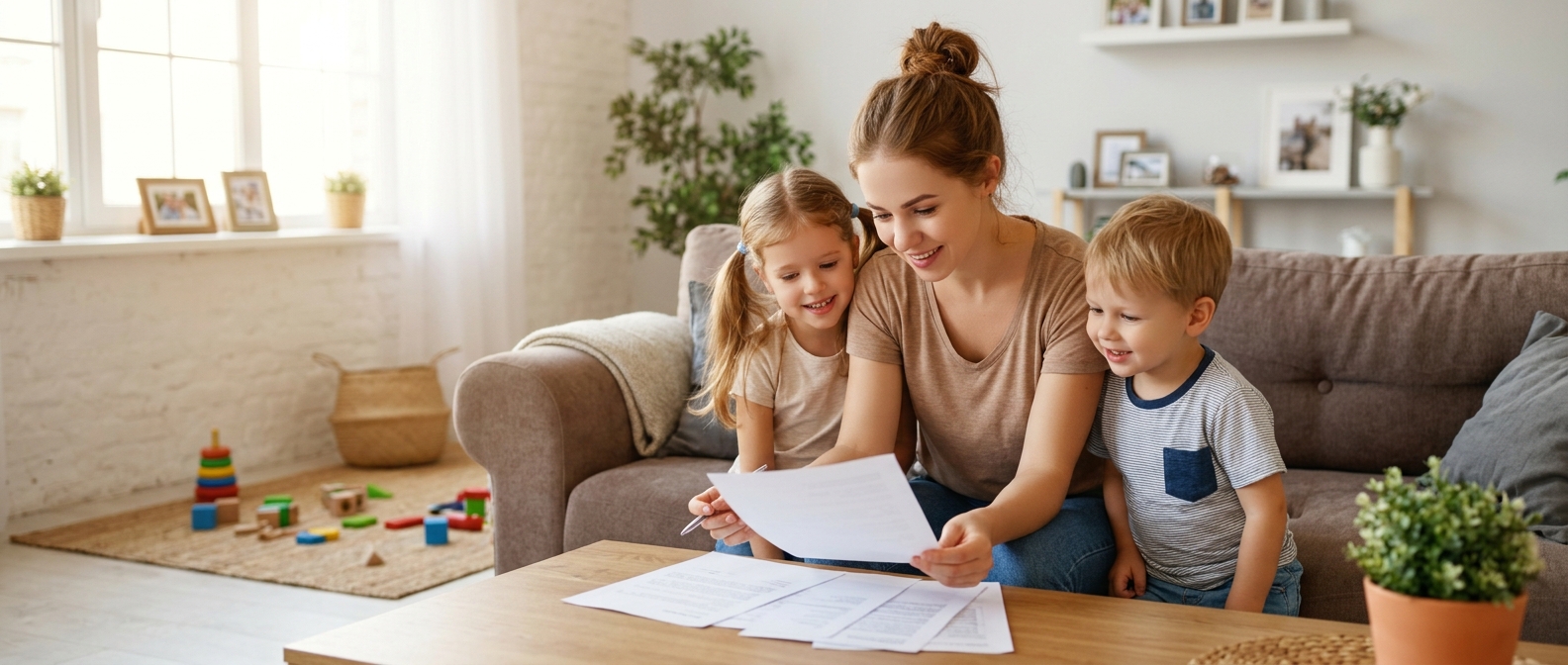 Housing assistance for single mothers