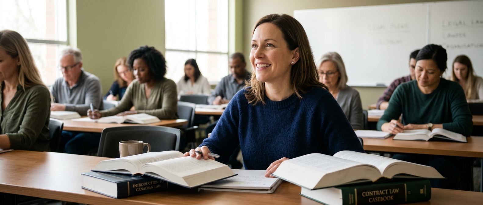 Weekend law programs for working adults